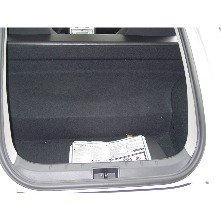 2004 Chrysler Crossfire Cargo space