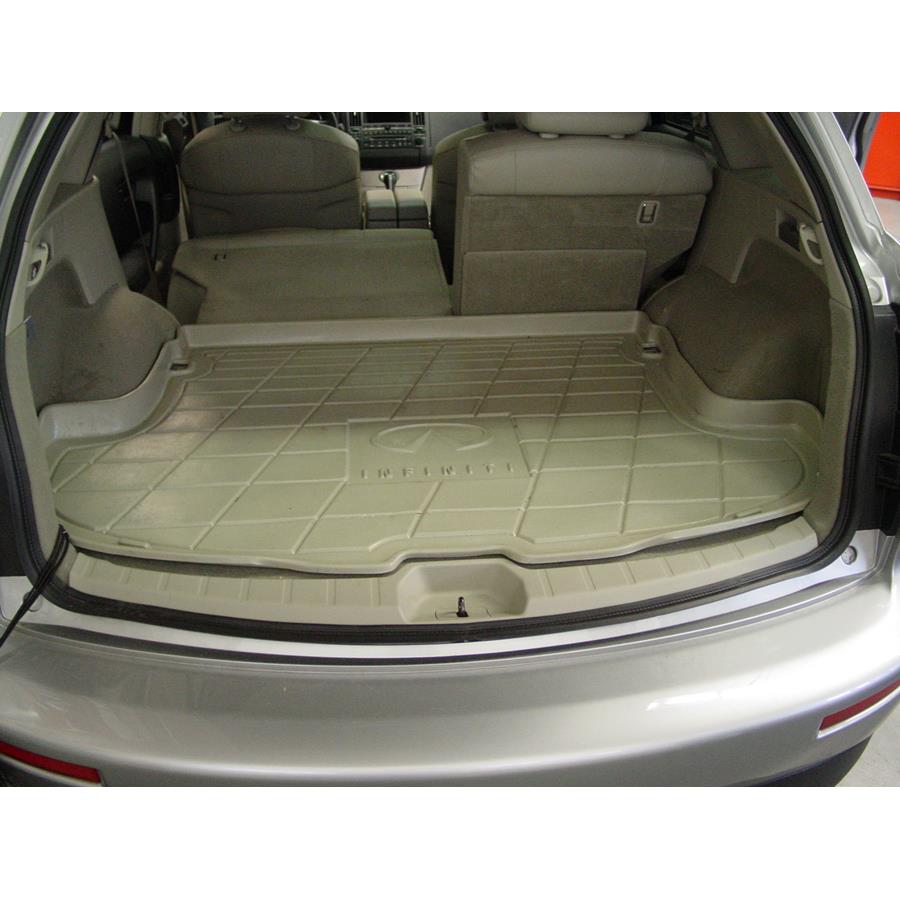 2008 Infiniti FX45 Cargo space