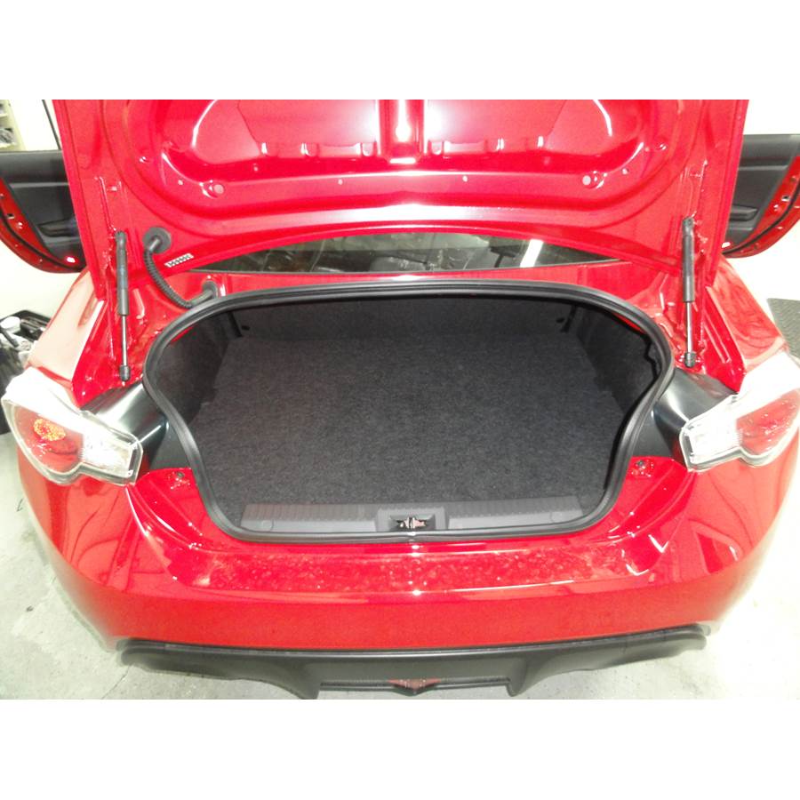 2019 Toyota 86 Cargo space