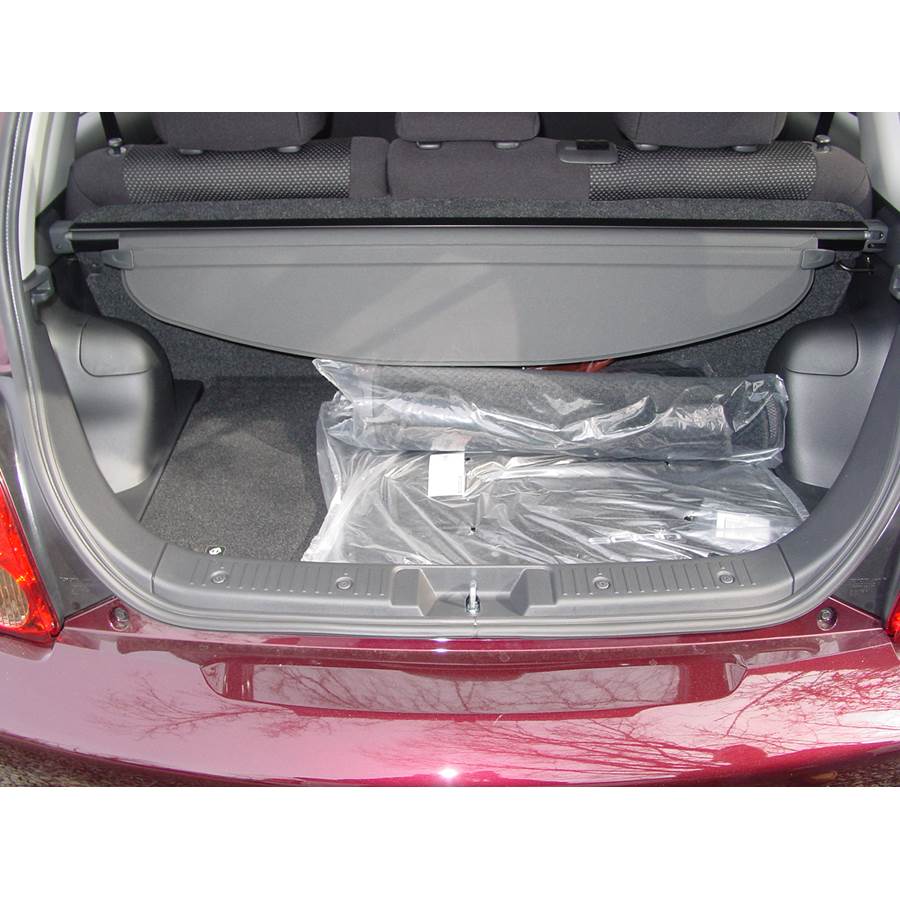 2005 Scion xA Cargo space