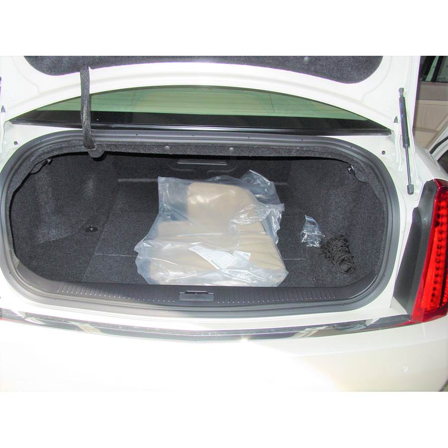 2008 Cadillac STS Cargo space