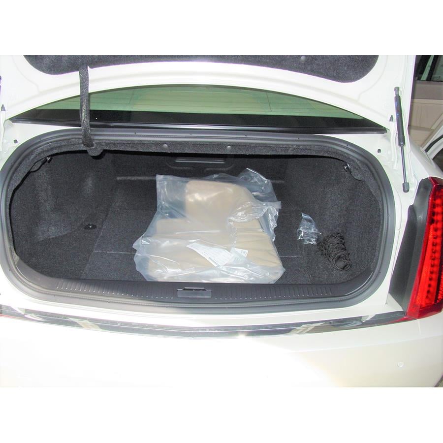 2009 Cadillac STS Cargo space