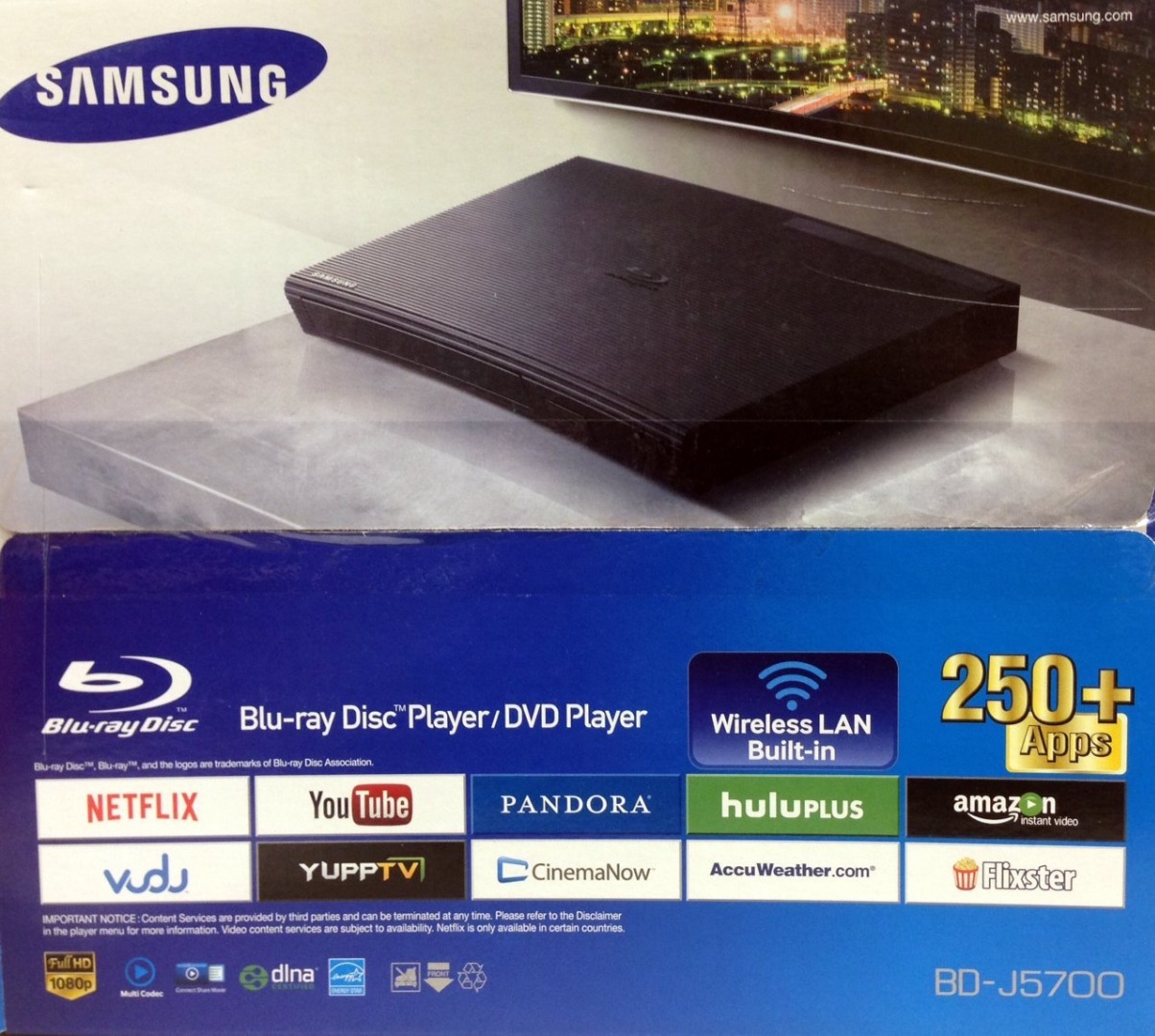 Customer Reviews Samsung BDJ5700 Bluray player with WiFi® at