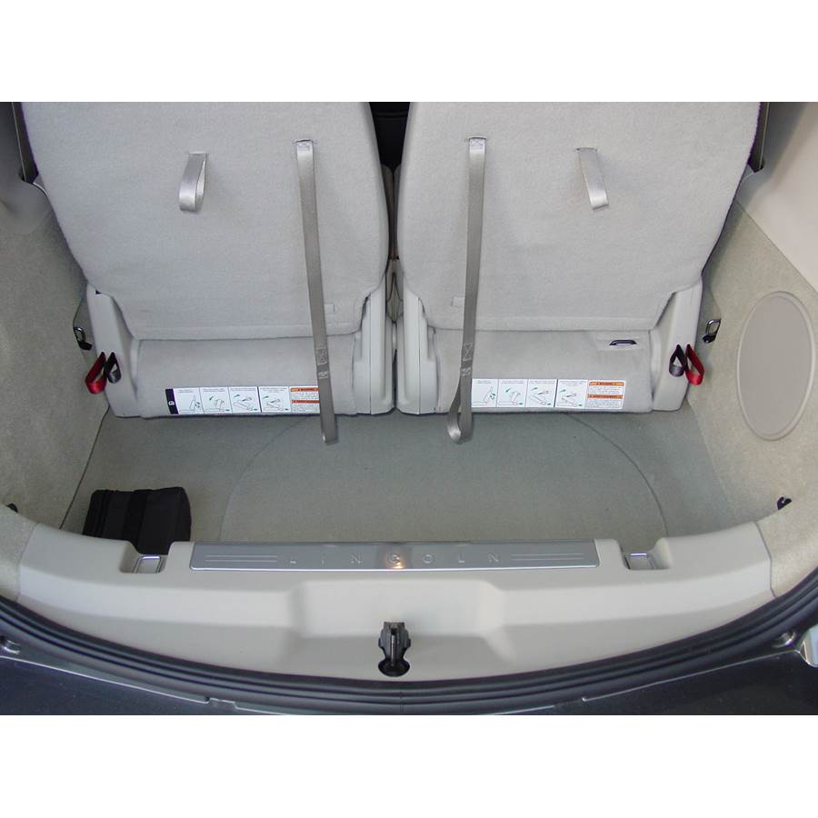 2016 Lincoln MKT Cargo space