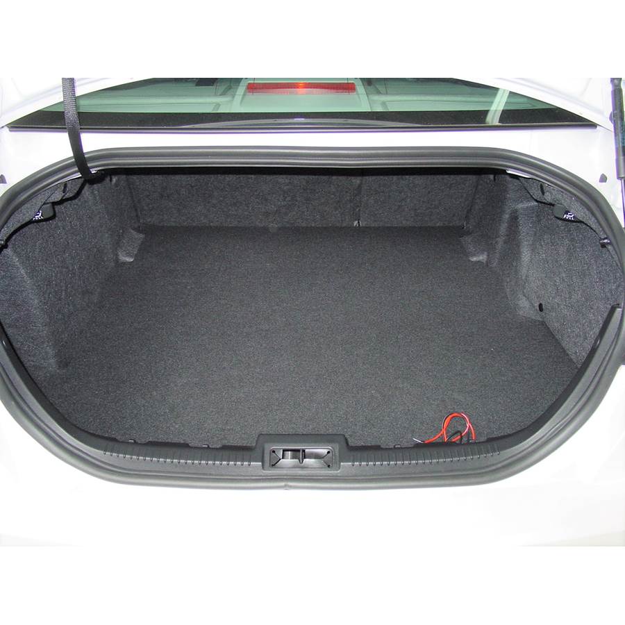 2012 Lincoln MKZ Cargo space