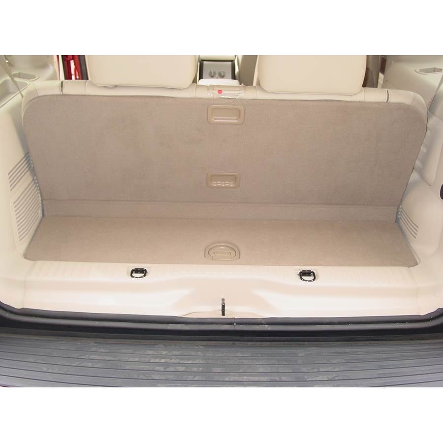 2003 Lincoln Aviator Cargo space