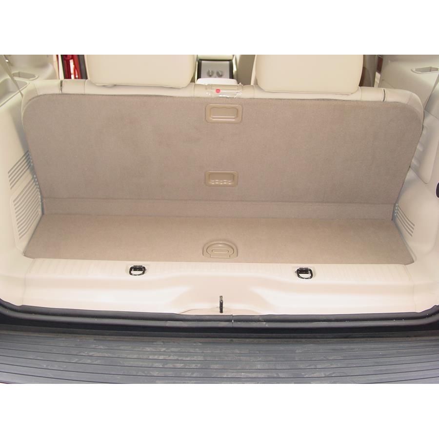 2005 Lincoln Aviator Cargo space