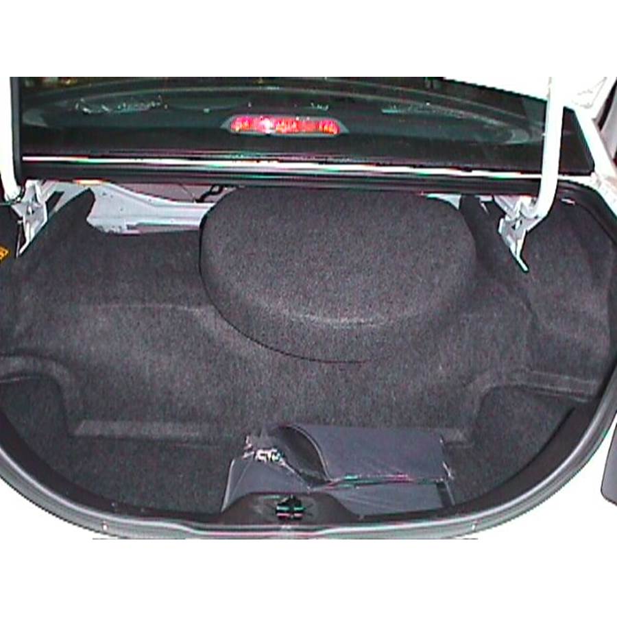 2002 Lincoln Town Car Cargo space
