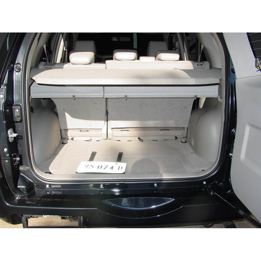 2010 Suzuki Grand Vitara Cargo space