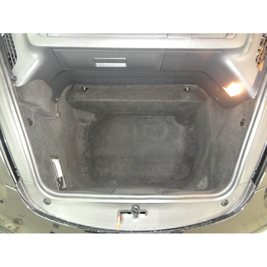 2011 Porsche Cayman Cargo space