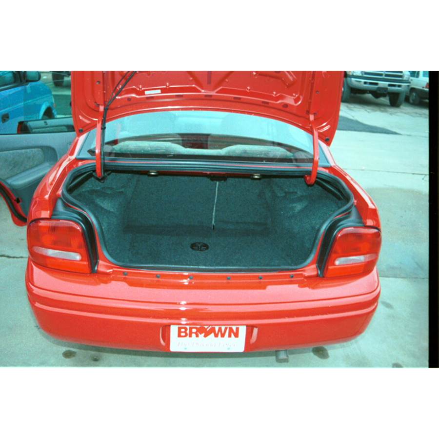 1995 Plymouth Neon Cargo space
