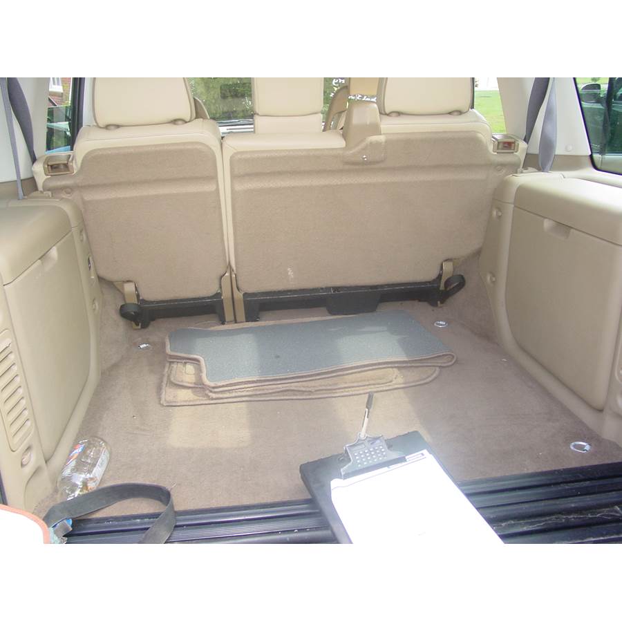 2002 Land Rover Discovery Cargo space