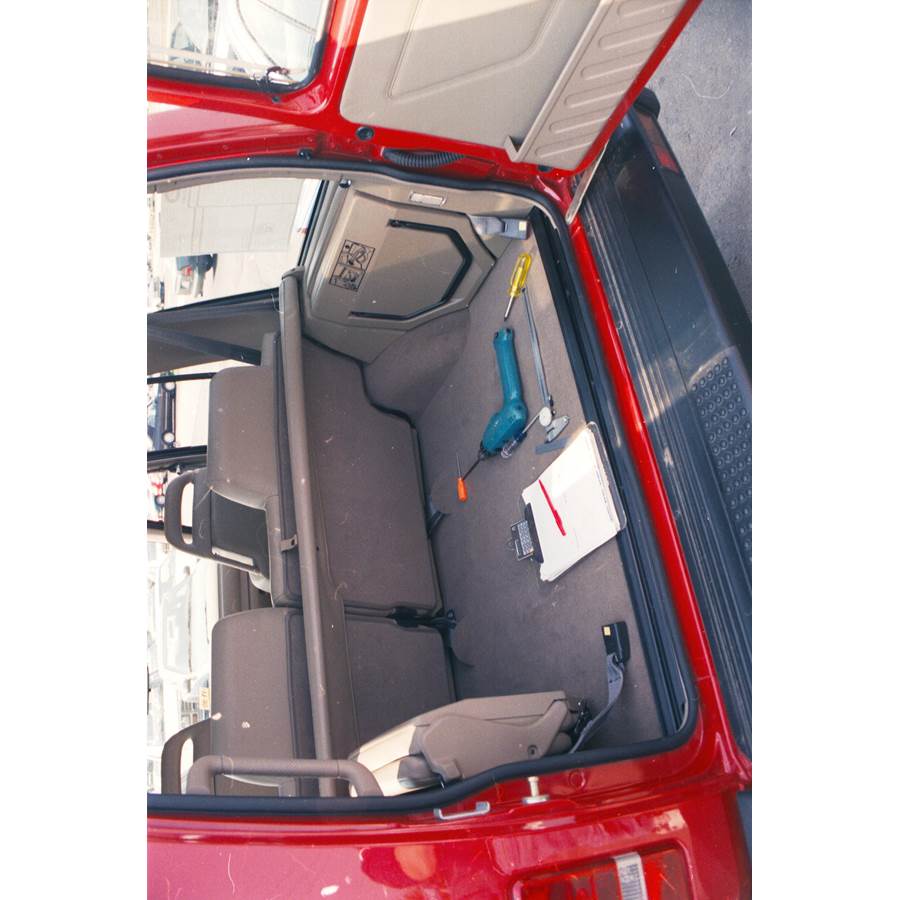 1995 Land Rover Discovery Cargo space