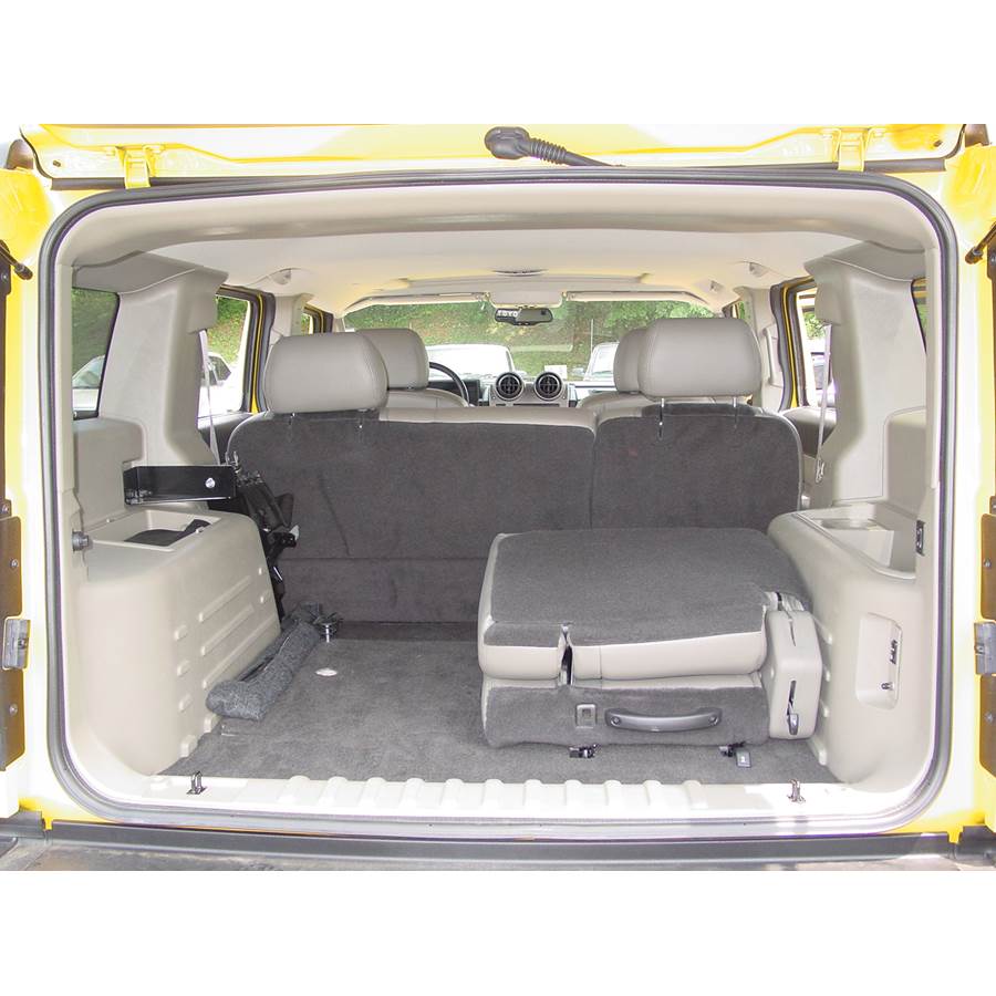 2008 Hummer H2 Cargo space