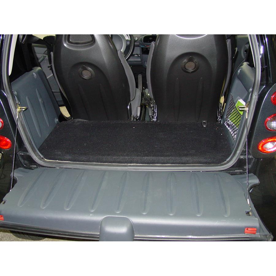 2005 Smart fortwo Cargo space