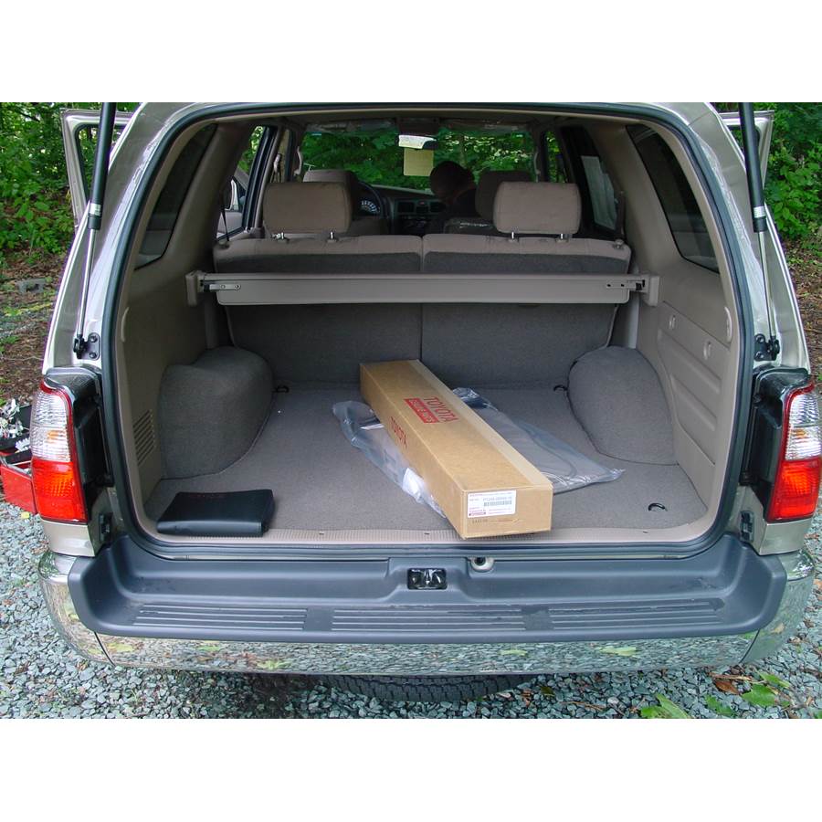2001 Toyota 4Runner Cargo space