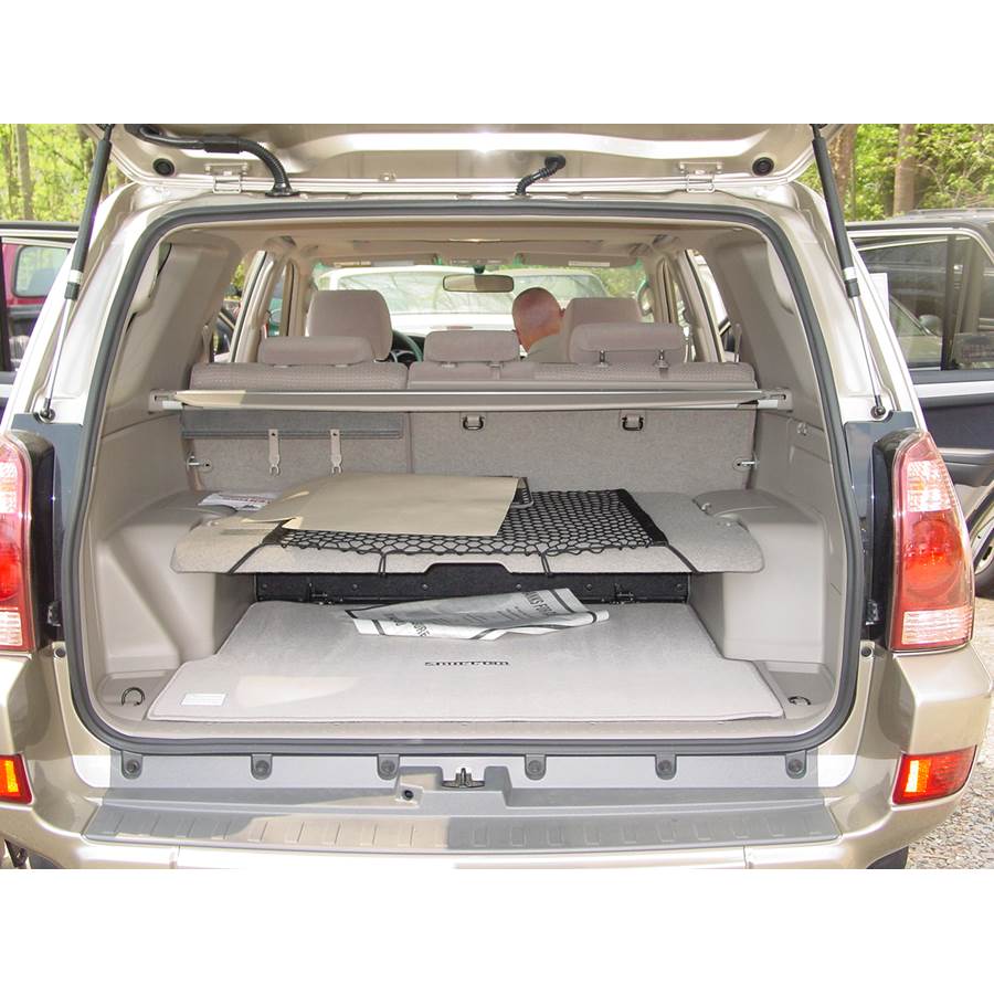 2007 Toyota 4Runner Cargo space