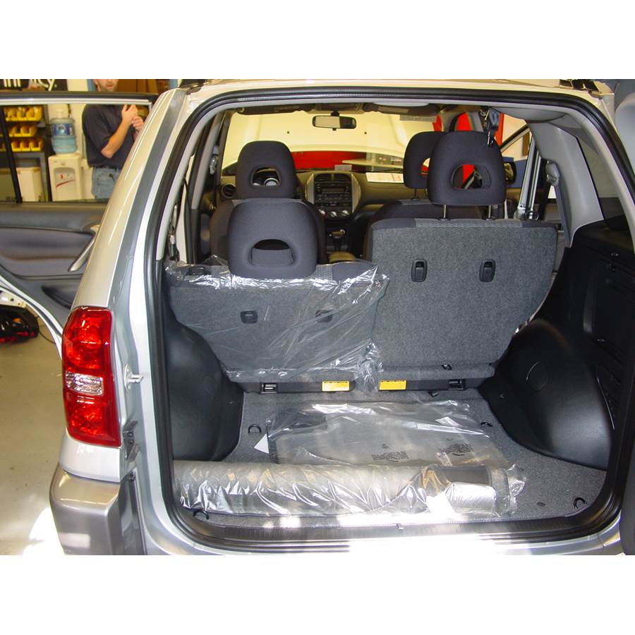 2004 Toyota RAV4 Cargo space