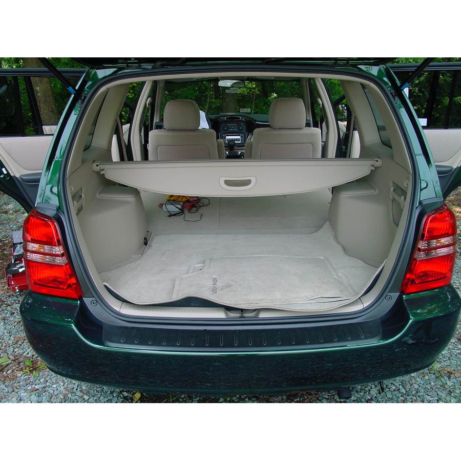 2003 Toyota Highlander Cargo space