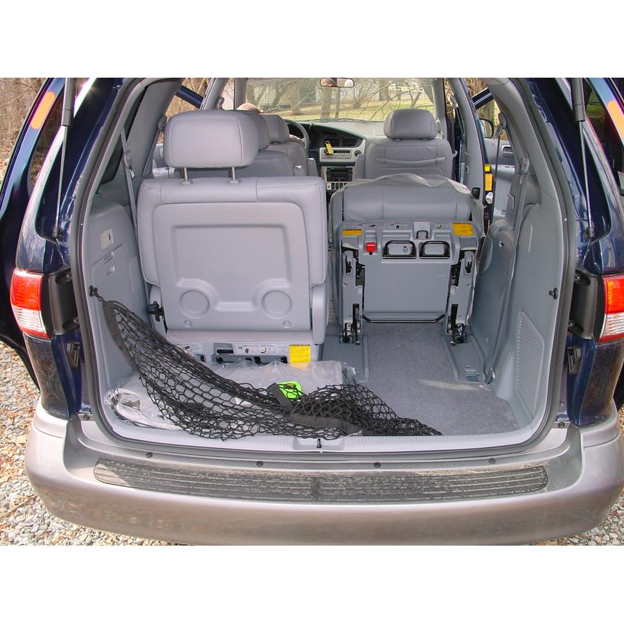 2003 Toyota Sienna Cargo space