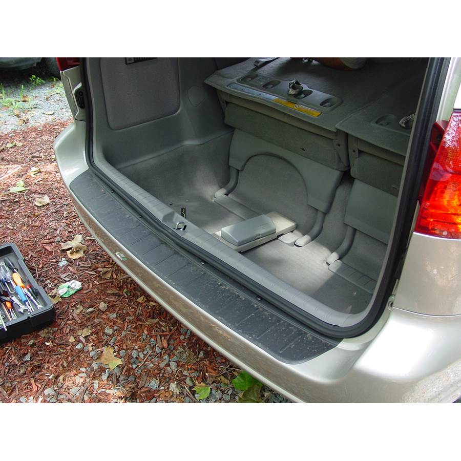 2007 Toyota Sienna Cargo space