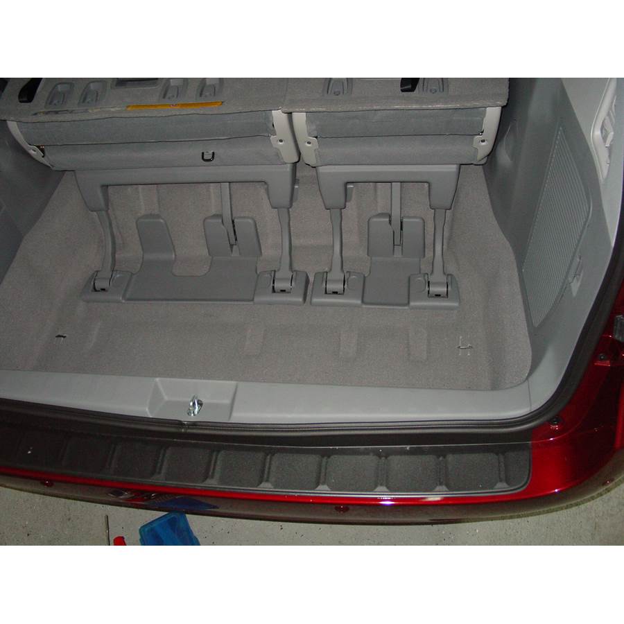 2013 Toyota Sienna Cargo space