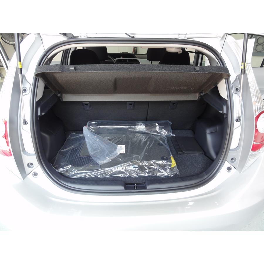 2013 Toyota Prius C Cargo space