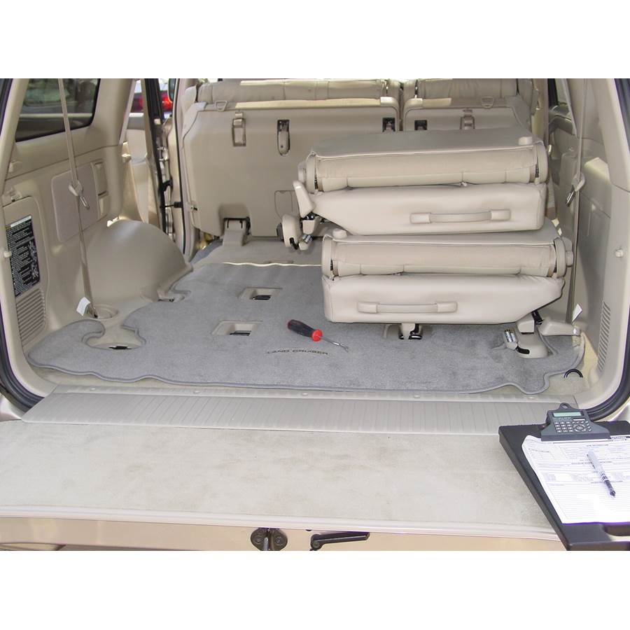 2006 Toyota Land Cruiser Cargo space