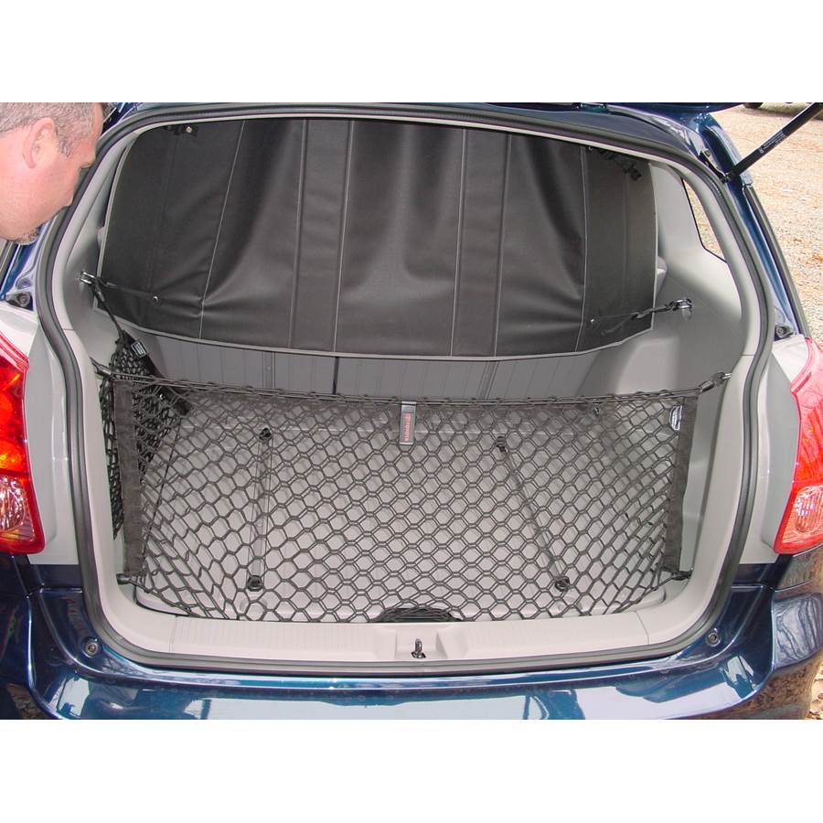 2003 Toyota Matrix Cargo space