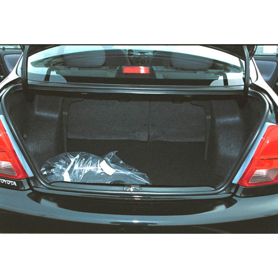2000 Toyota Echo Cargo space