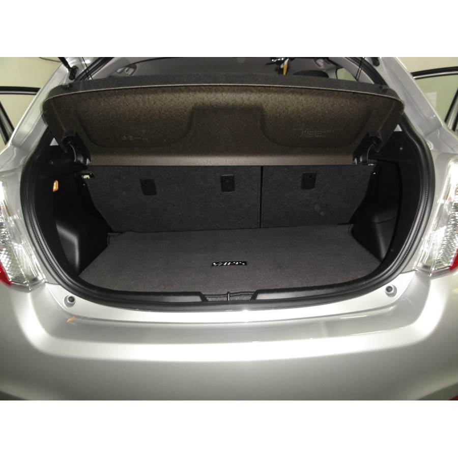 2013 Toyota Yaris Cargo space