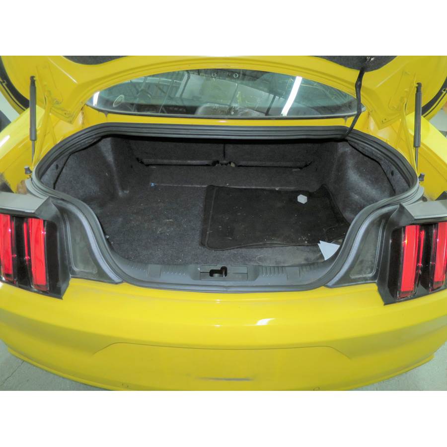 2015 Ford Mustang Cargo space