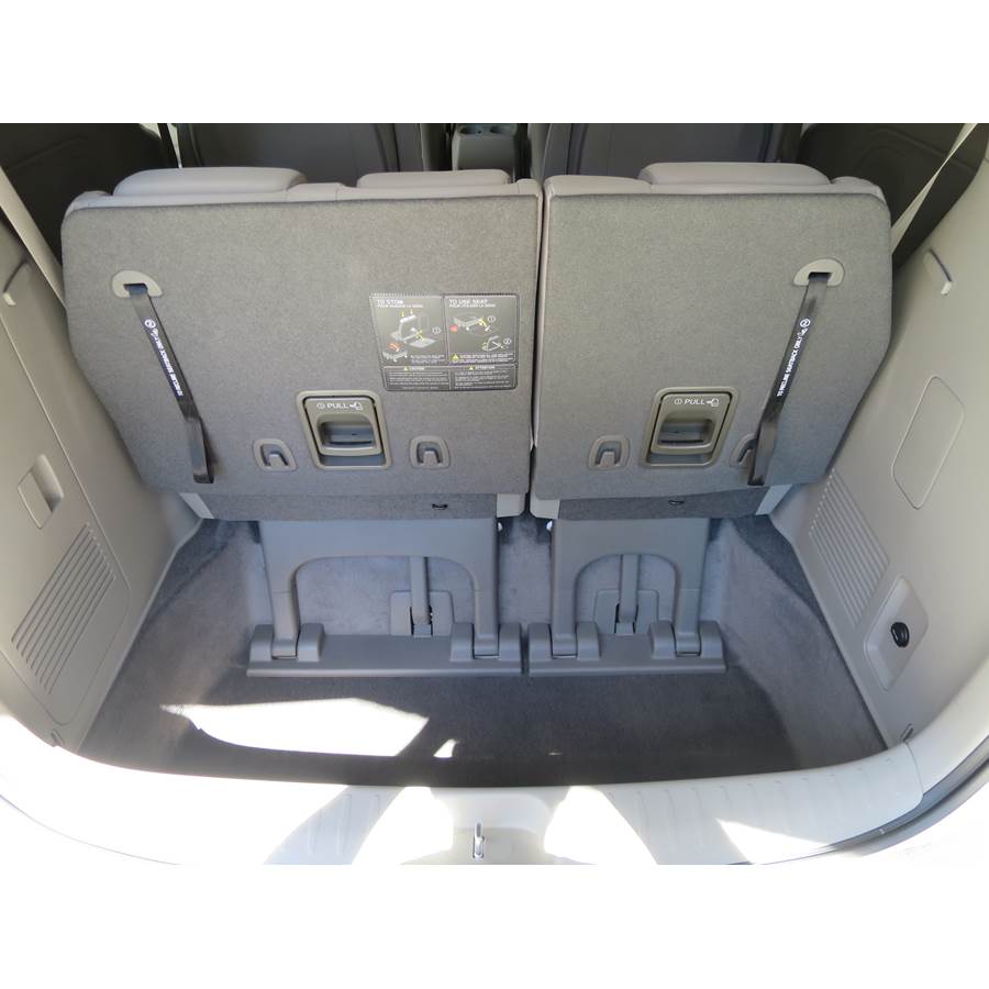 2016 Kia Sedona Cargo space