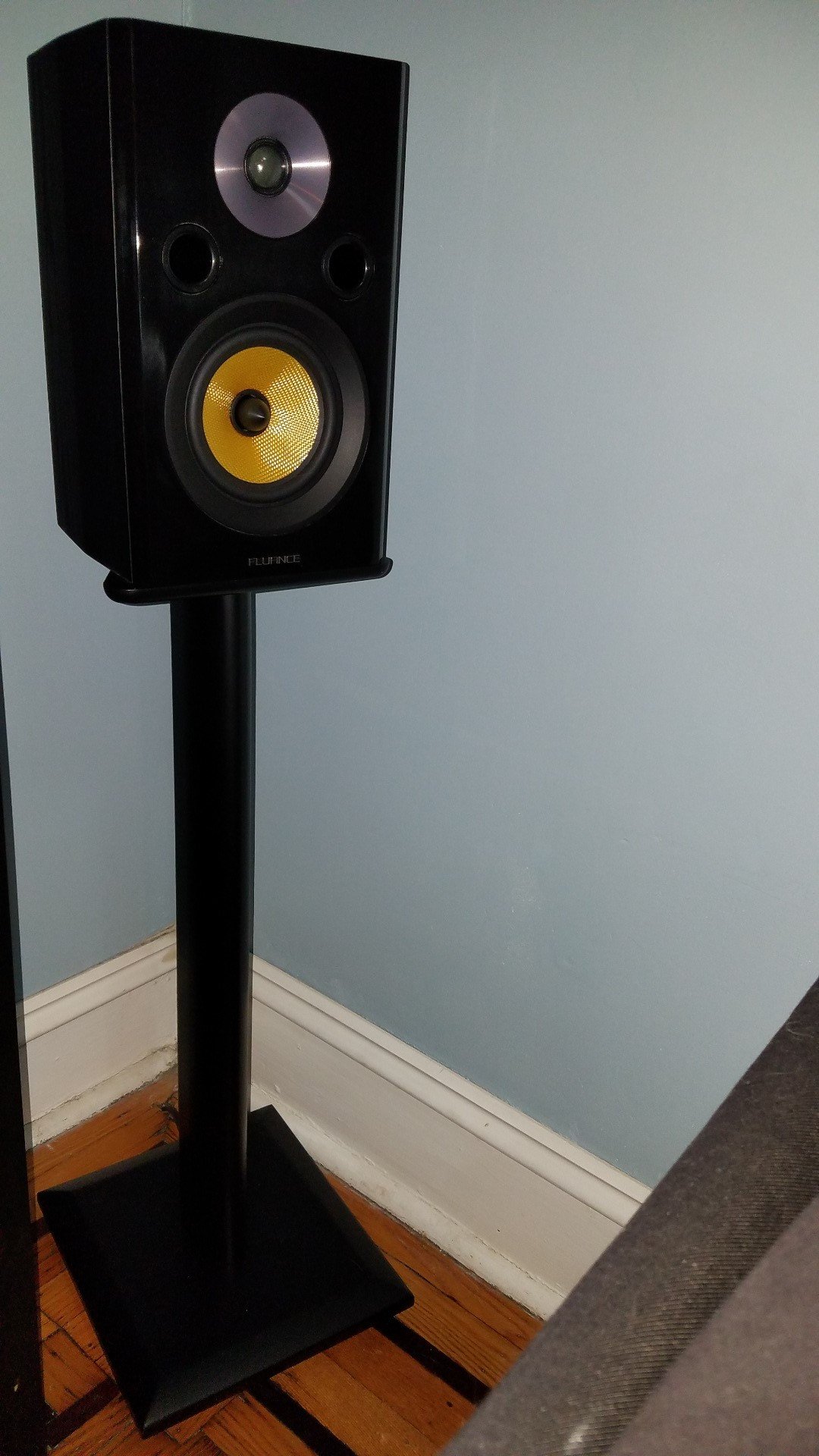 Customer Reviews Sanus NF30 Speaker Stands (Black lacquer) Natural