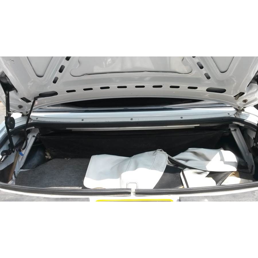 1984 Ford Mustang Cargo space