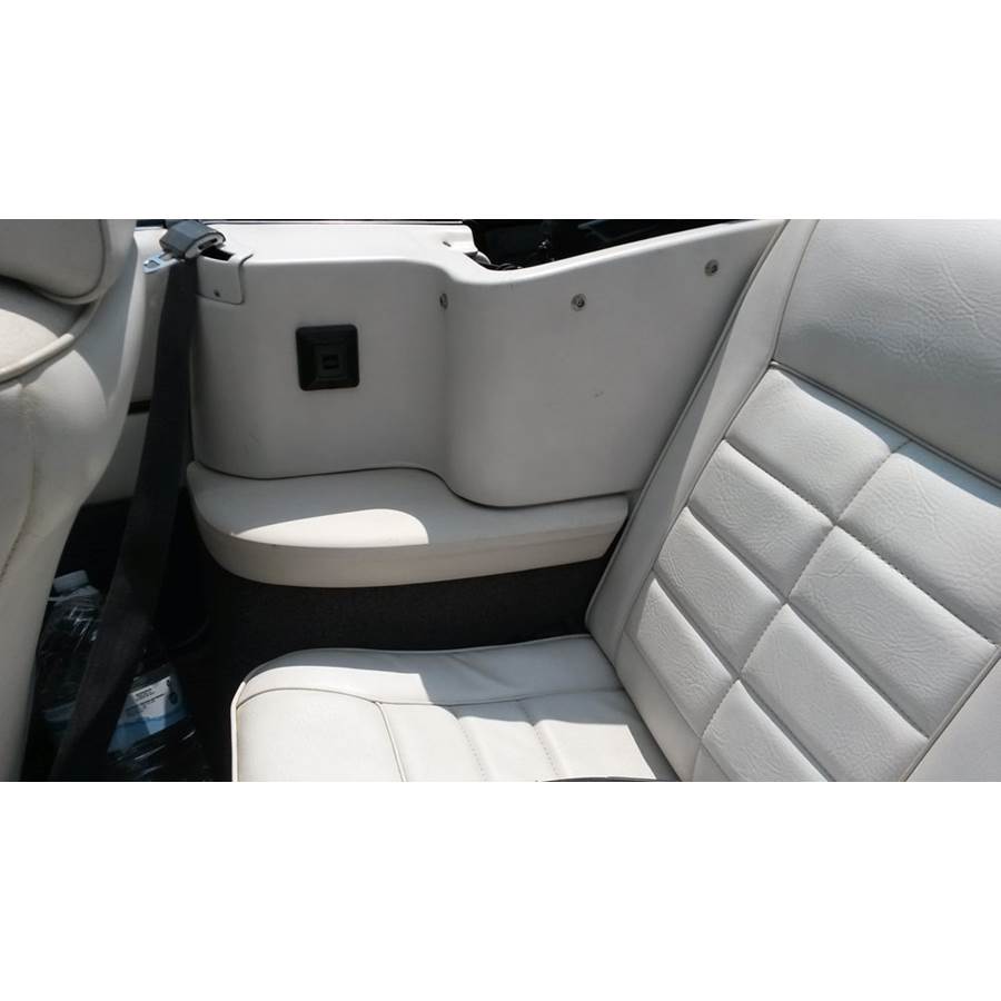 1984 Ford Mustang Rear side panel speaker location
