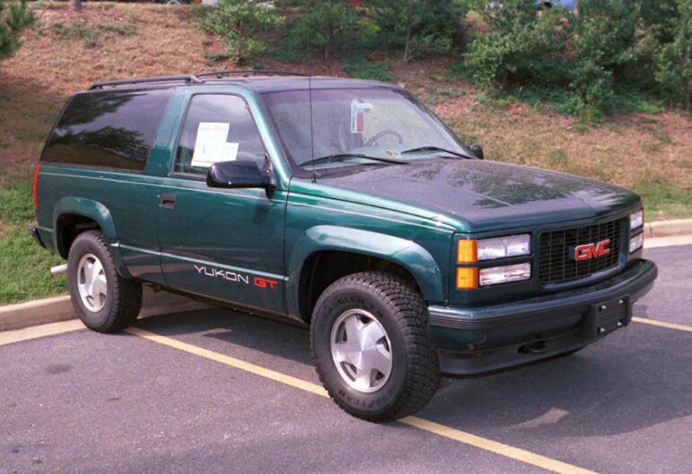Fits 95 1995 GMC Sierra pickup RED Front Inside Door Handle Pair Set