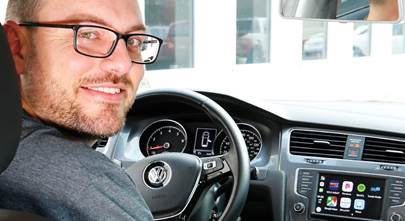 Upgrading the sound in a VW Golf Alltrack with Hertz audio