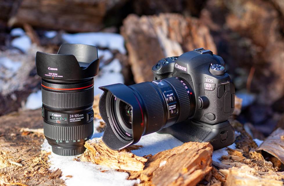Canon 6D Mark II and two L-Series lenses