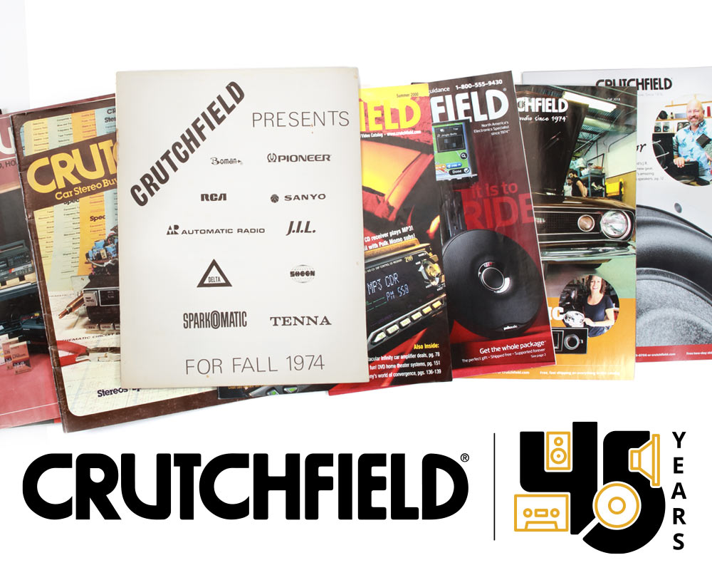 The history of Crutchfield's car audio DIY support