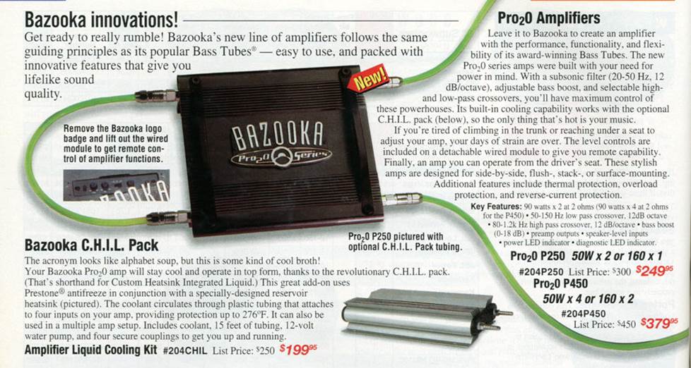 Bazooka innovations