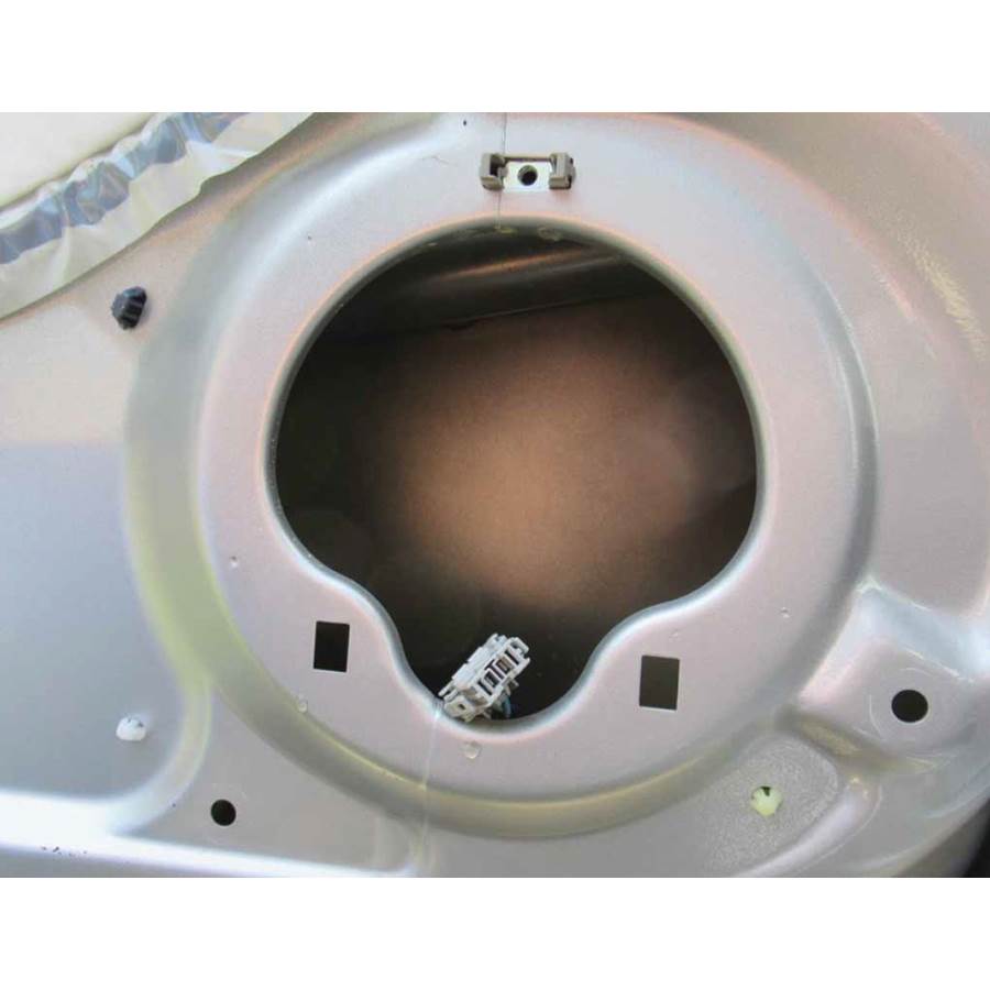 2017 Acura RDX Front door woofer removed