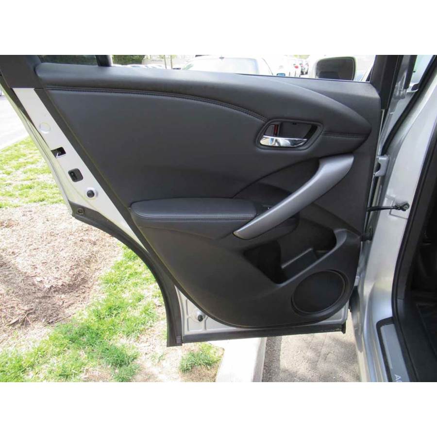 2015 Acura RDX Rear door speaker location
