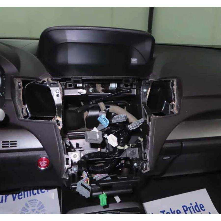 2017 Acura RDX Factory radio removed