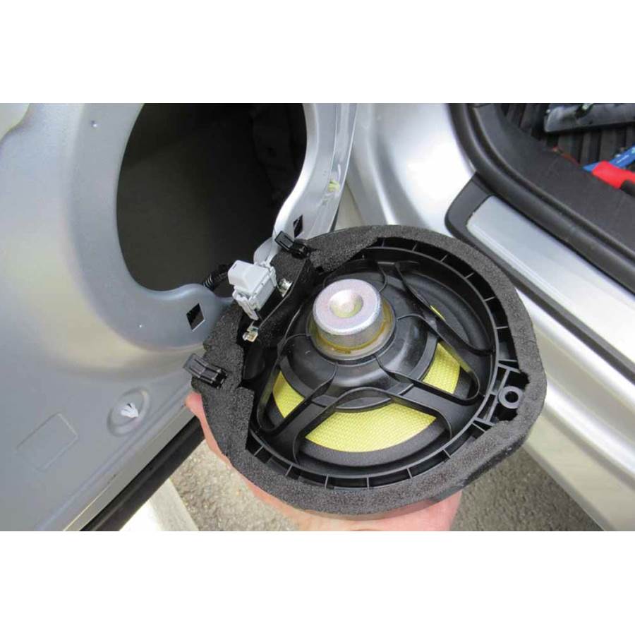 2015 Acura RDX Rear door speaker removed