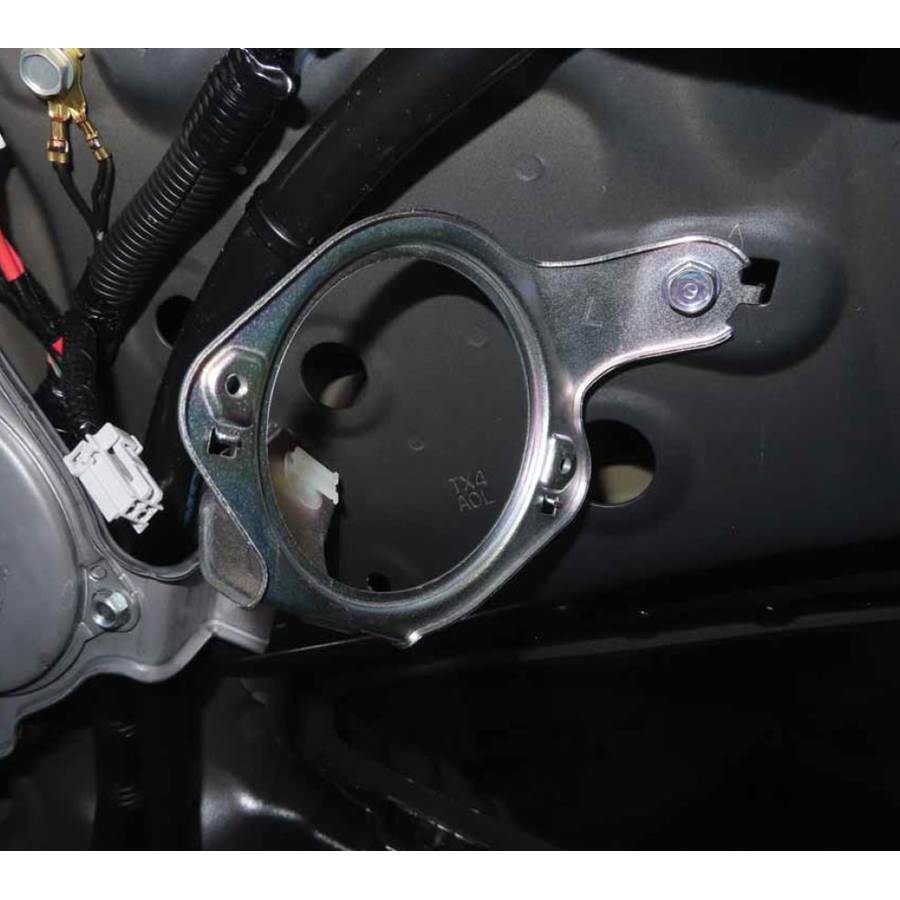 2013 Acura RDX Rear pillar speaker removed