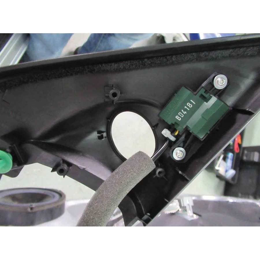 2020 Acura RLX Front door tweeter removed