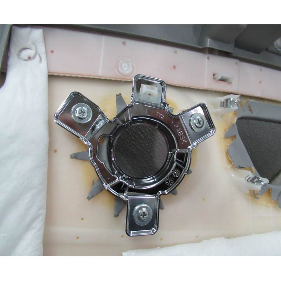 2020 Acura RLX Rear door tweeter removed