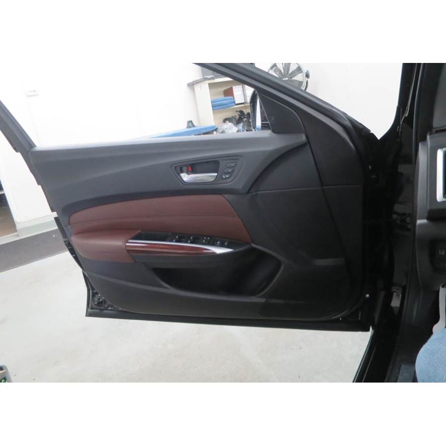 2015 Acura TLX Front door speaker location