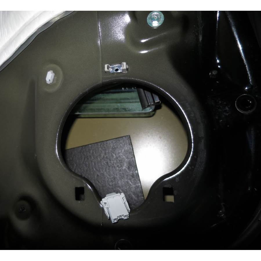 2015 Acura TLX Front speaker removed